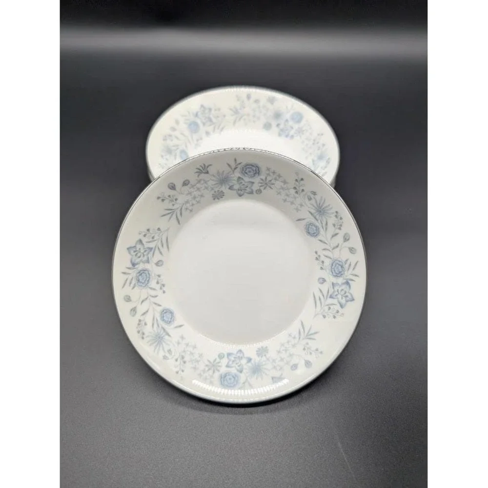 4 Set Wedgwood Belle Fleur Bone China Berry Bowls 6